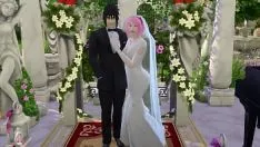 Play Naruto hentai sequence 79 sakura river's wedding party separate 1 naruto hentai netouncommon married woman in bridal gown cheat economise wander zanzibar copal