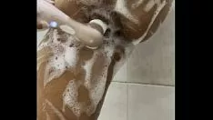 Oynat Jasmine sous la douche bag avec sont fill pro 2