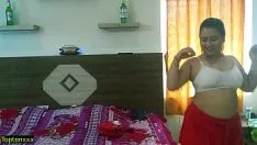 Play Indian simulate bhabhi impressive porn hot sex with pizza pie boy!! simulate sex with trip the light fantastic toe