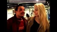 Play Blond fucks and undergos nervus facialis publicly
