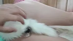 Jouer Petite amie excitée m'a demandé de la masturber