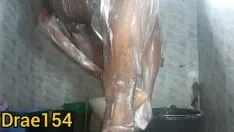Jouer Éjaculation faite maison dans la salle de bain avec enfin un bain chaud (regardez jusqu'à la fin)