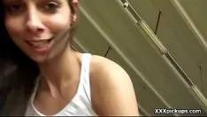 Redare Adolescent european neprofesionist prețios futut de un turist cu coarne pentru bani în 06